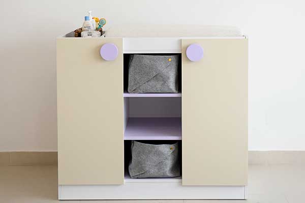 Rainbow Diaper Changing Unit